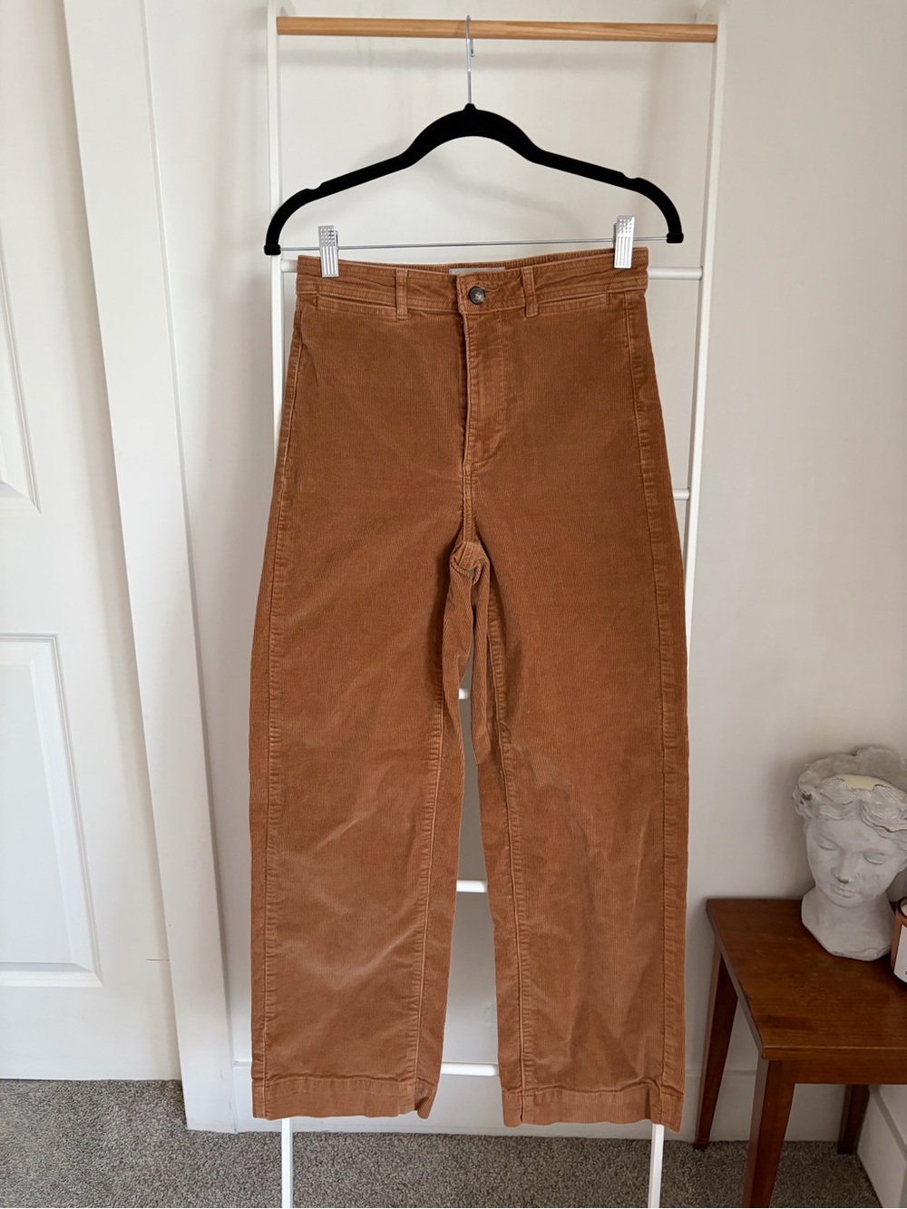Women Corduroy Pants Brown size 2 Everlane
